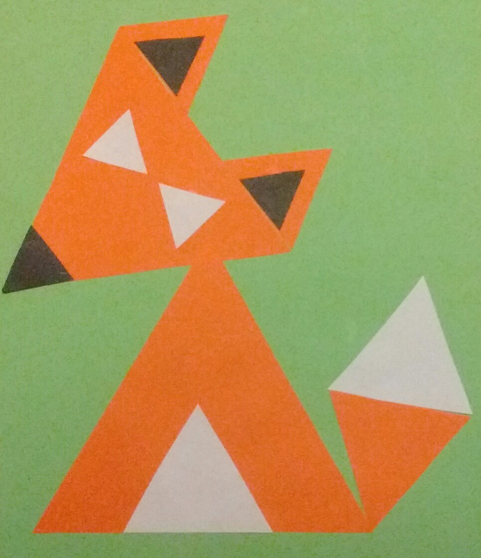 Triangular Fox Hilary s Craft Blog